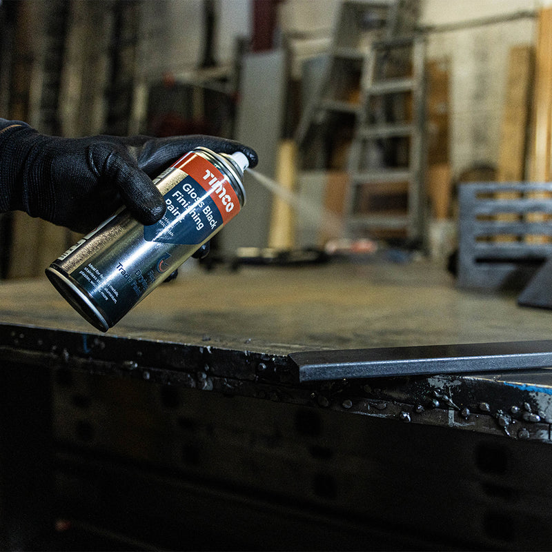 TIMCO Finishing Paint Matt Black - 380ml