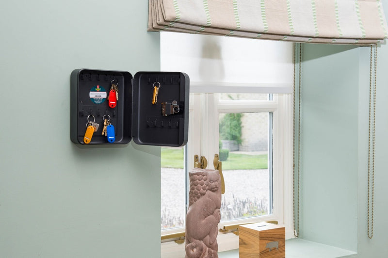 Sterling Black Combination Key Cabinet 20 Hook