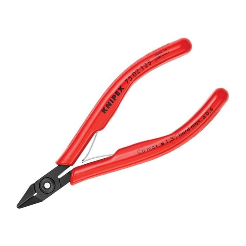 Knipex Electronics Diagonal Cutter PVC Grip 125mm Knipex - RockBottom Northampton