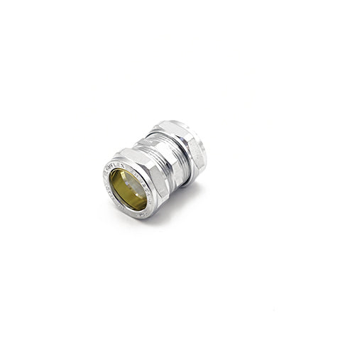 Prima Plus chrome comp coupling 28mm