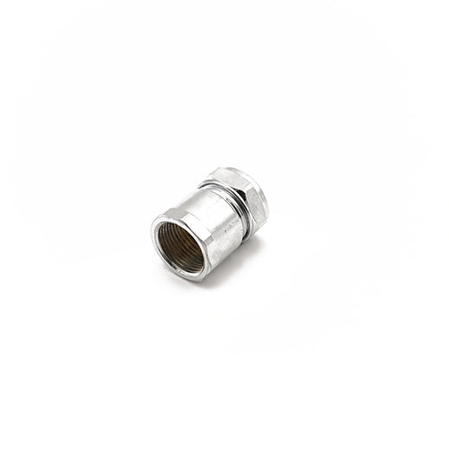 Prima Plus chrome comp adaptor 22mm x 3/4" female