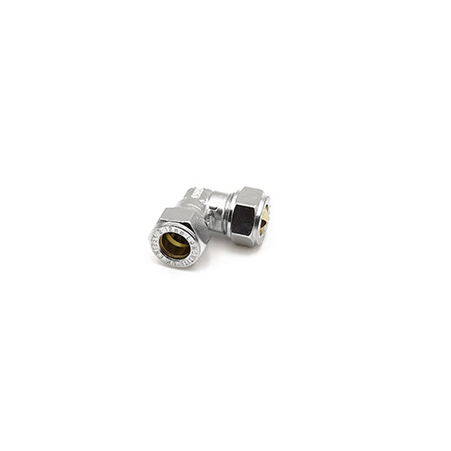 Prima Plus chrome comp elbow 12mm