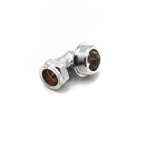 Prima Plus chrome comp elb 22mm x 1" male