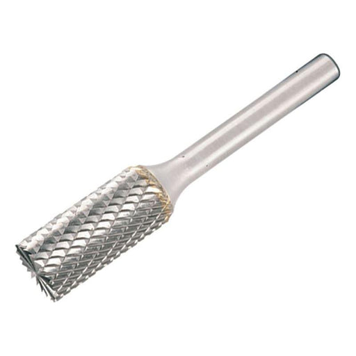 Dormer Solid Carbide Bright Rotary Burr - Cylinder with Endcut 12.70 x 6mm Dormer - RockBottom Northampton