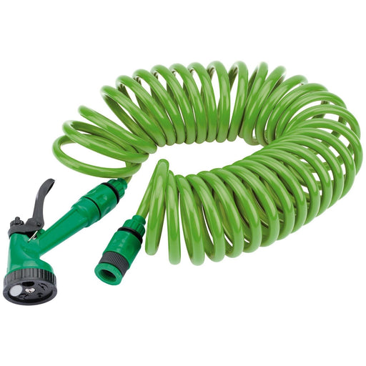 Draper 83984 Recoil Hose with Spray Gun and Tap Connector, 10m