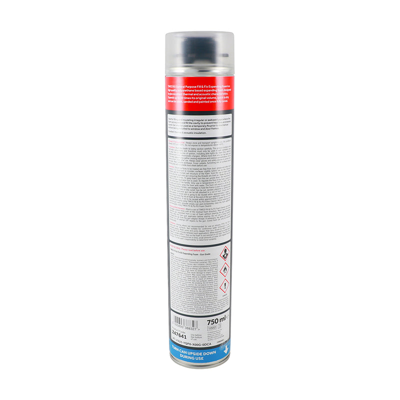 TIMCO Fill & Fix Expanding PU Foam B3 Hand Held - 750ml