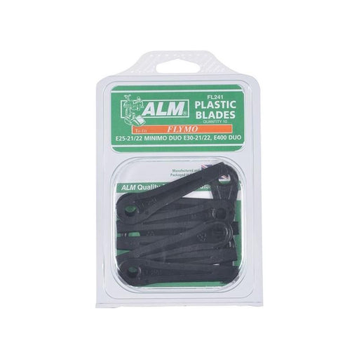 Alm Manufacturing FL241 Plastic Blades Small Hole to Suit Flymo ALM Manufacturing - RockBottom Northampton 