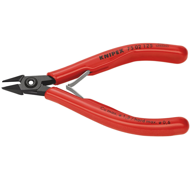 Draper 25628 KNIPEX 75 02 125 SB Electronics Diagonal Cutter, 125mm