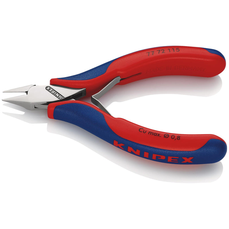 Draper 25635 KNIPEX 77 72 115 SB Electronics Diagonal Cutter, 115mm (self-service card/blister)