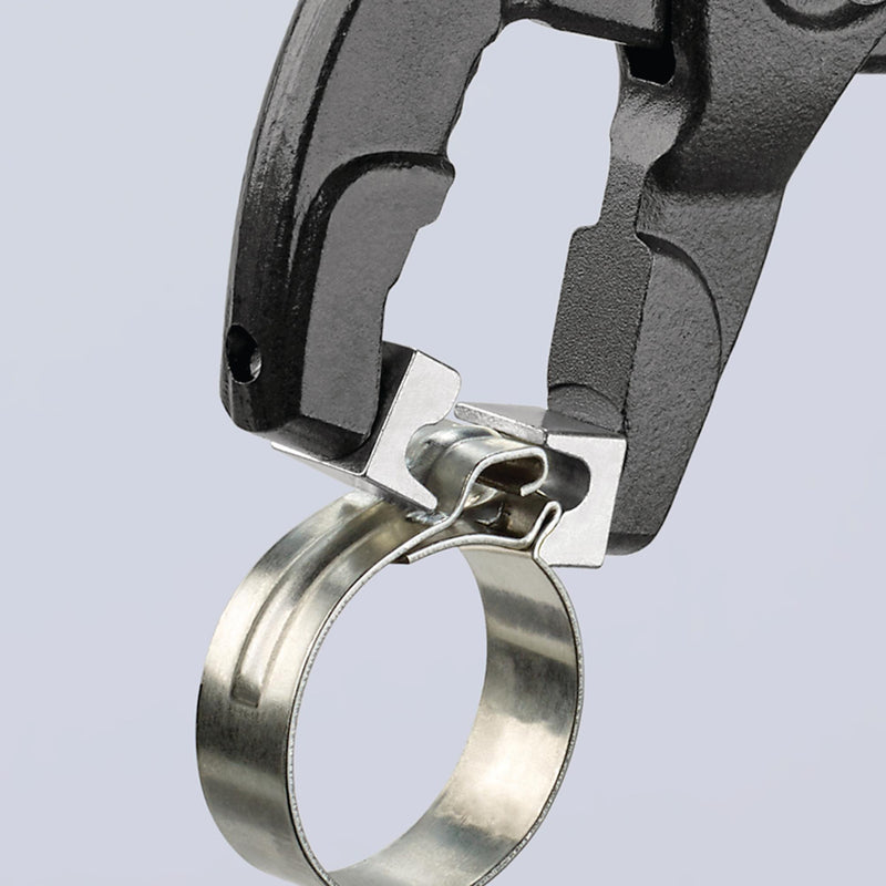 Draper 25941 KNIPEX 85 51 180 C SB Hose Clamp Pliers, 180mm (self-service card/blister)
