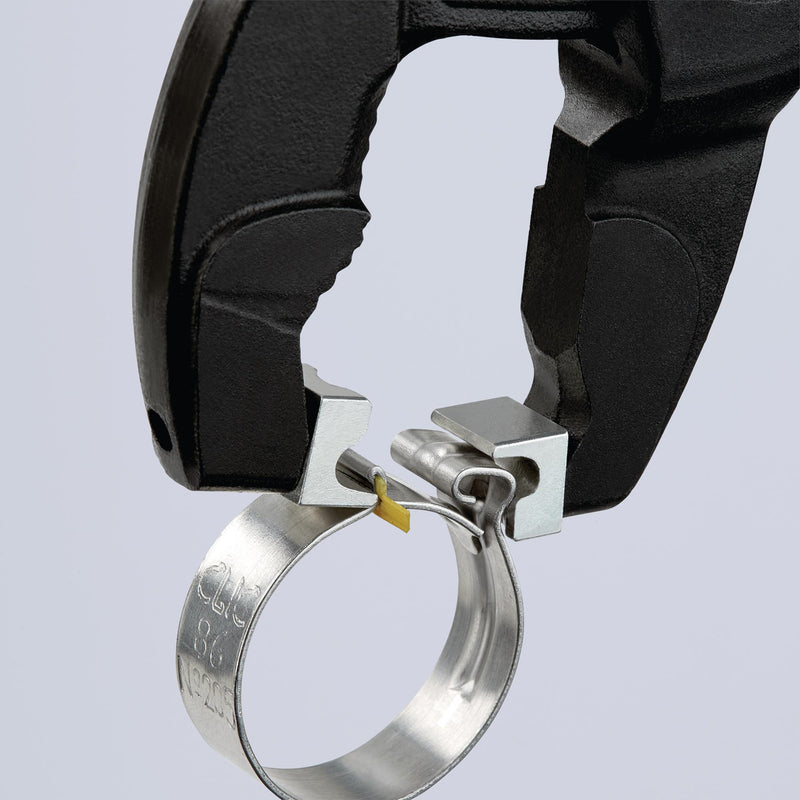 Draper 25941 KNIPEX 85 51 180 C SB Hose Clamp Pliers, 180mm (self-service card/blister)