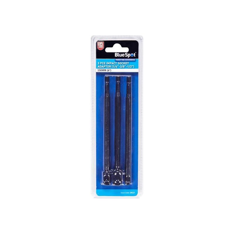 Bluespot Tools Impact Socket Adaptor Set, 3 Piece BlueSpot Tools - RockBottom Northampton