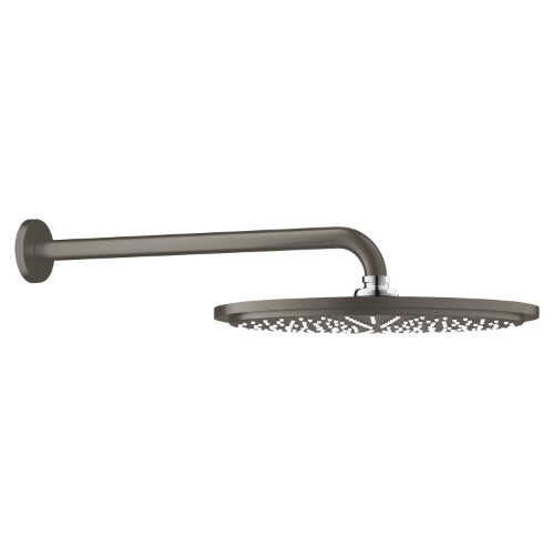 Rainshower Cosmo Wall Mount Head and Arm (310mm hd) -9.5lpm Brushed Hard Graphit