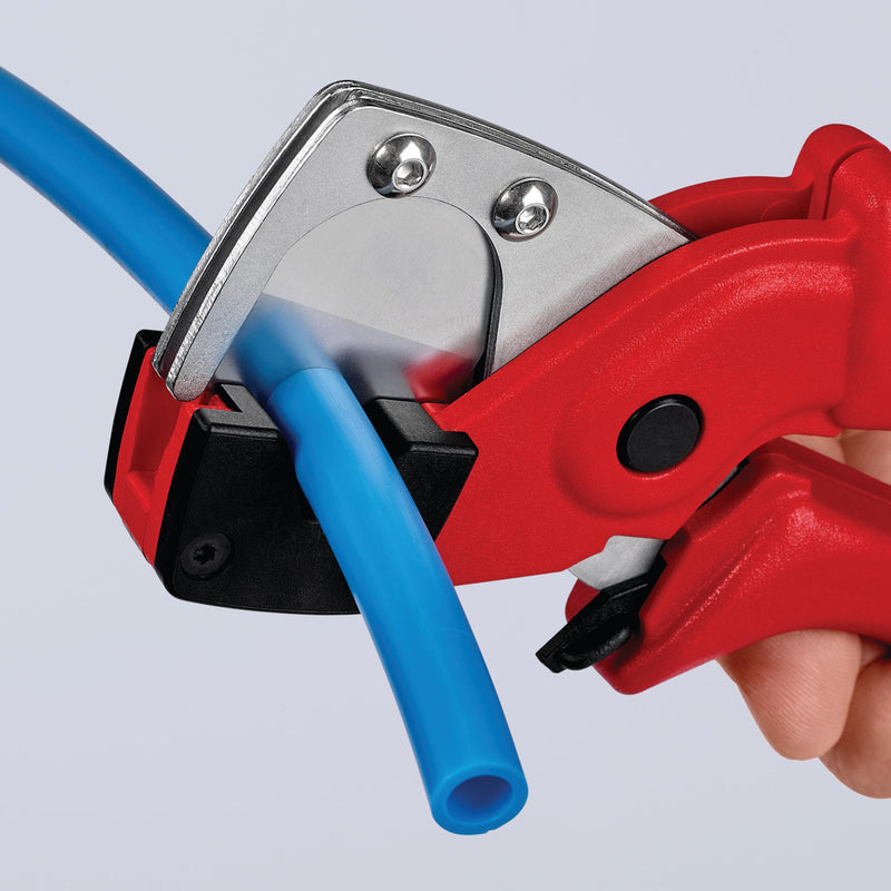 Draper 26071 KNIPEX 90 10 185 SB Pipe Cutter For Multilayer And Pneumatic Hoses,185mm