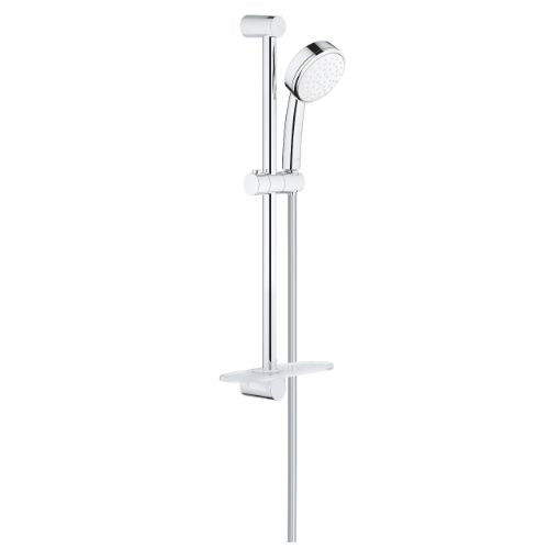 Tempesta Cosmopolitan 100 shower rail set 600  and dish