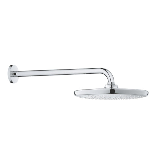 Tempesta Wall Mounted Head and Arm - 250mm head Chrome