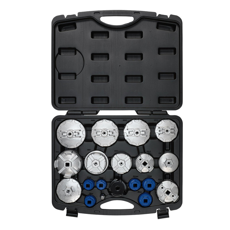 Draper 27237 Oil Filter Cap Wrench Set (19 Piece)