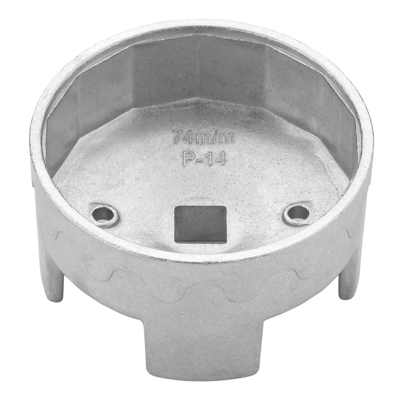 Draper 27749 Oil Filter Wrench, 1/2" Sq. Dr., 74mm/14 Flutes