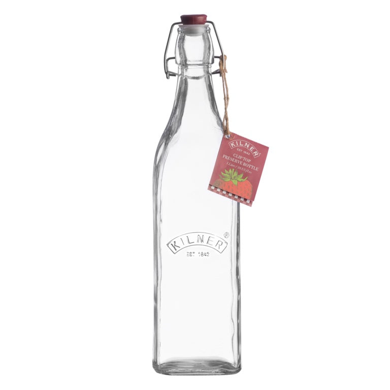 Kilner Clip Top Preserve Bottle 1L