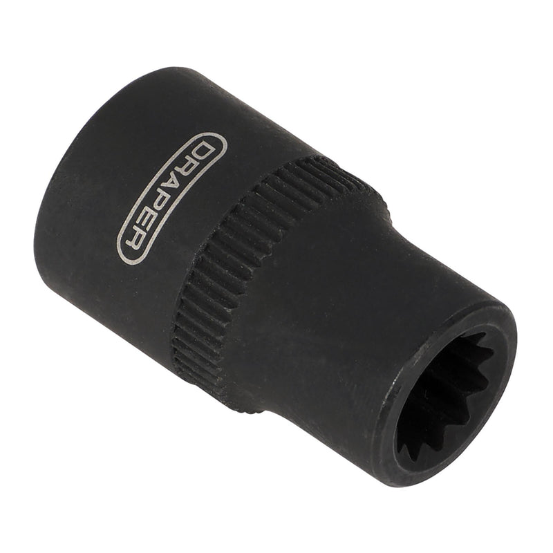 Draper 28201 Brake Caliper Socket 3/8"Sq Drive, 8mm, 11-Point