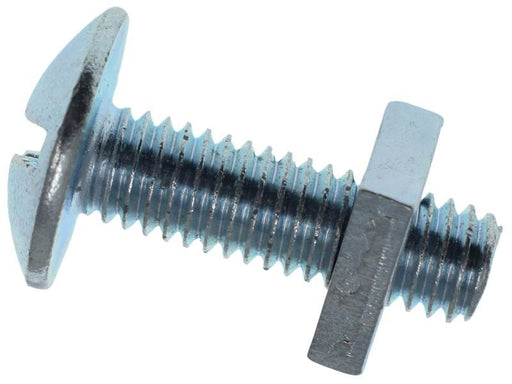 METALMATE Roofing Bolt & Nut ZP M6 x 20mm (Box 50) METALMATE� - RockBottom Northampton
