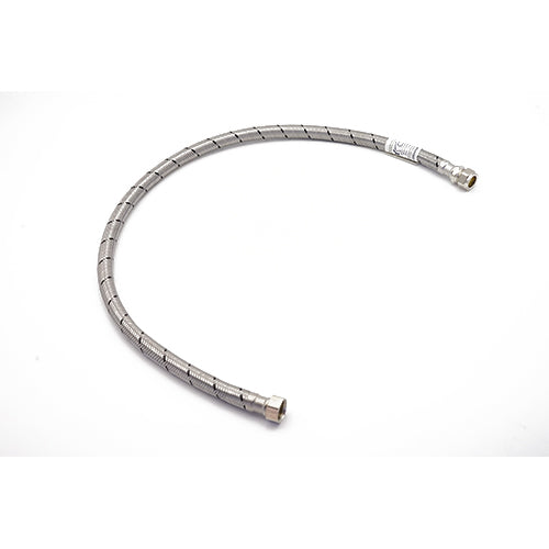 FLTC WRAS approved large bore flexible tap connector 15mm x 1/2" x 900mm long