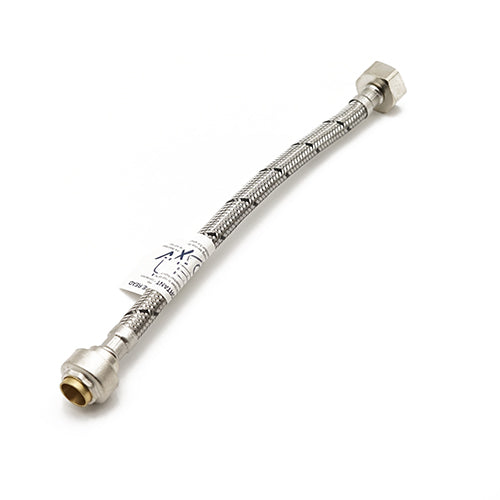 FLTC WRAS approved std bore pushfit FTC 15mm x 3/4" x 300mm