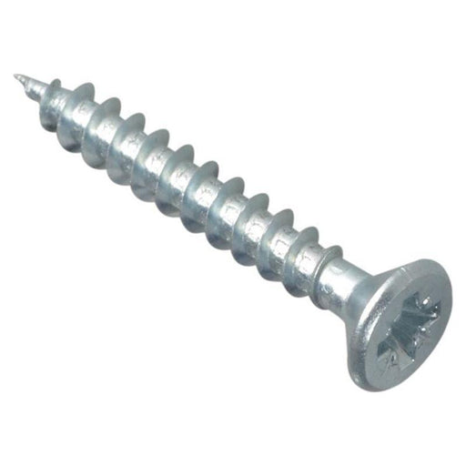 Forgefix Multi-Purpose Pozi Compatible Screw CSK ST ZP 4 x 30mm Box 200 ForgeFix - RockBottom Northampton
