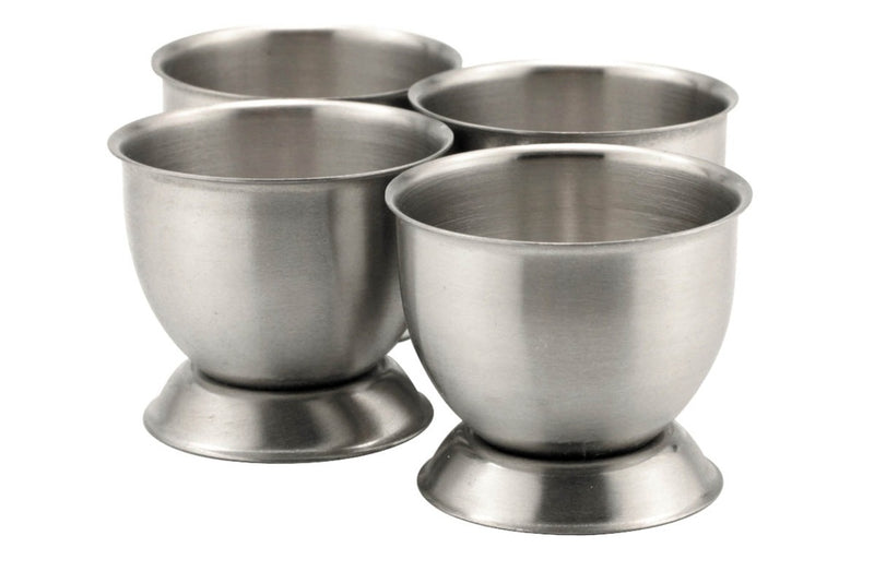 Zodiac Egg Cups (Footed) Stainless Steel Set of 4