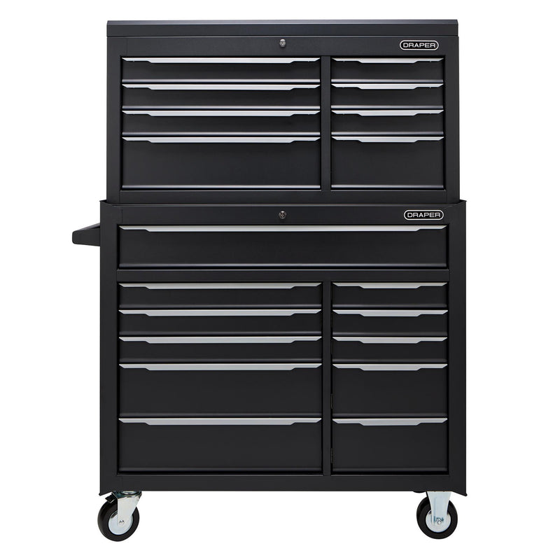 Draper 29357 Combined Roller Cabinet and Tool Chest, 19 Drawer, 42"