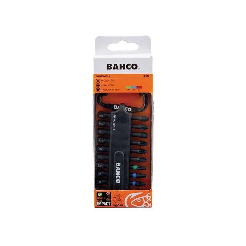 Bahco 66IM/10C-1 Heavy-Duty Torsion Bit Set, 10 Piece Bahco - RockBottom Northampton