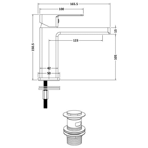 Fresssh Marina MBM B/Brass Inc Waste