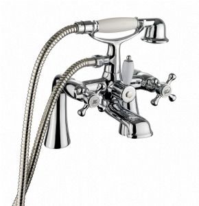 Fresssh Duke Bath Shower Mixer + Kit Chrome