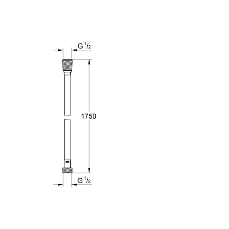 Shower hose - Silverflex Smooth 1750 mm