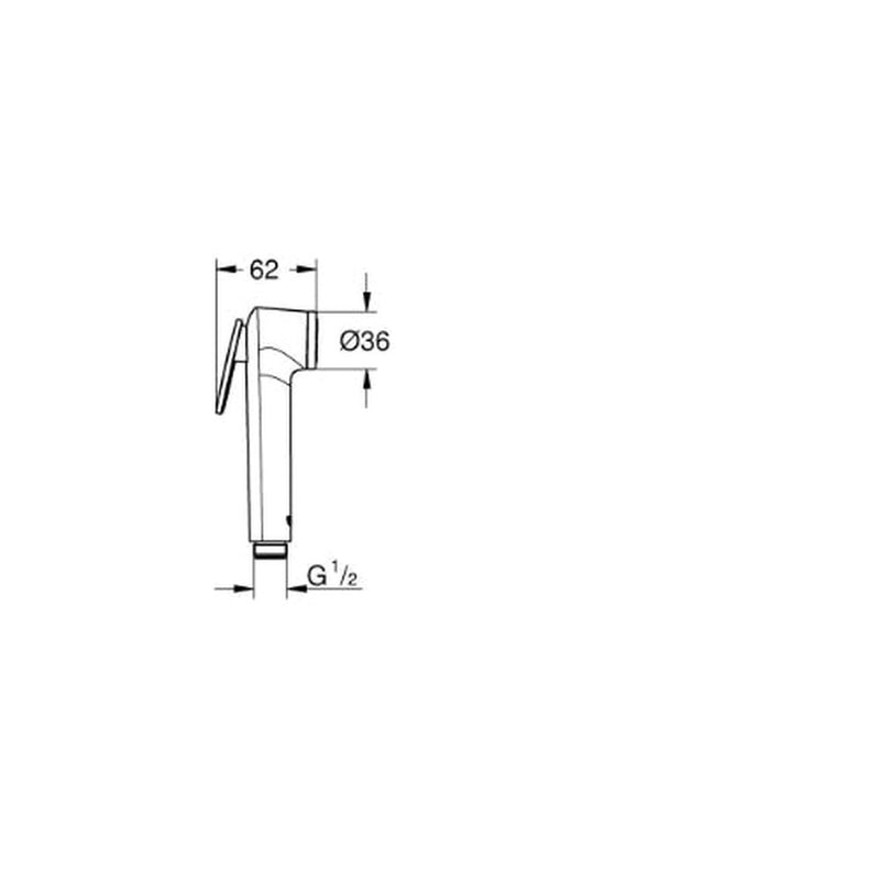Tempesta-F Trigger Spray Chrome