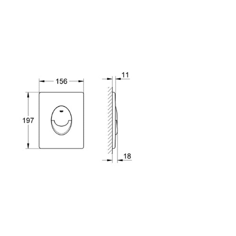 Skate Air Flush Plate
