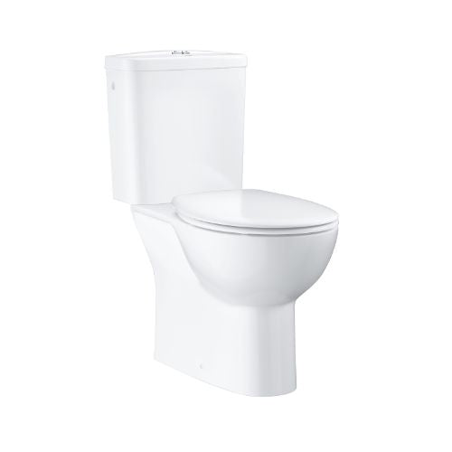 Grohe Bau Ceramic C/C Set Rimless Vertical Outlet Alpine White
