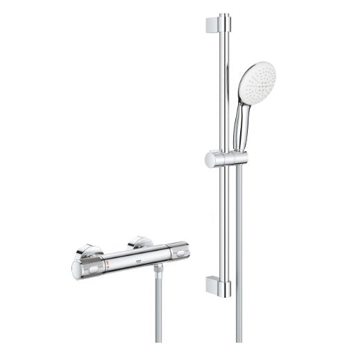 Grohe GRT 1000 Perf. THM Shw.Exp+Shw Set Chrome
