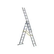 Zarges D-Rung Combination Ladder 3-Part 3 x 8 Rungs Zarges - RockBottom Northampton