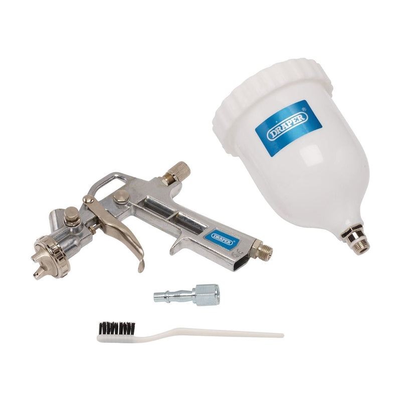 Draper 92971 Gravity Feed Air Spray Gun, 500ml