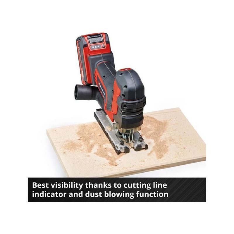 Einhell TP-JST 18/135 Li BL-Solo Power X-Change Jigsaw 18V Bare Unit Einhell - RockBottom Northamptin