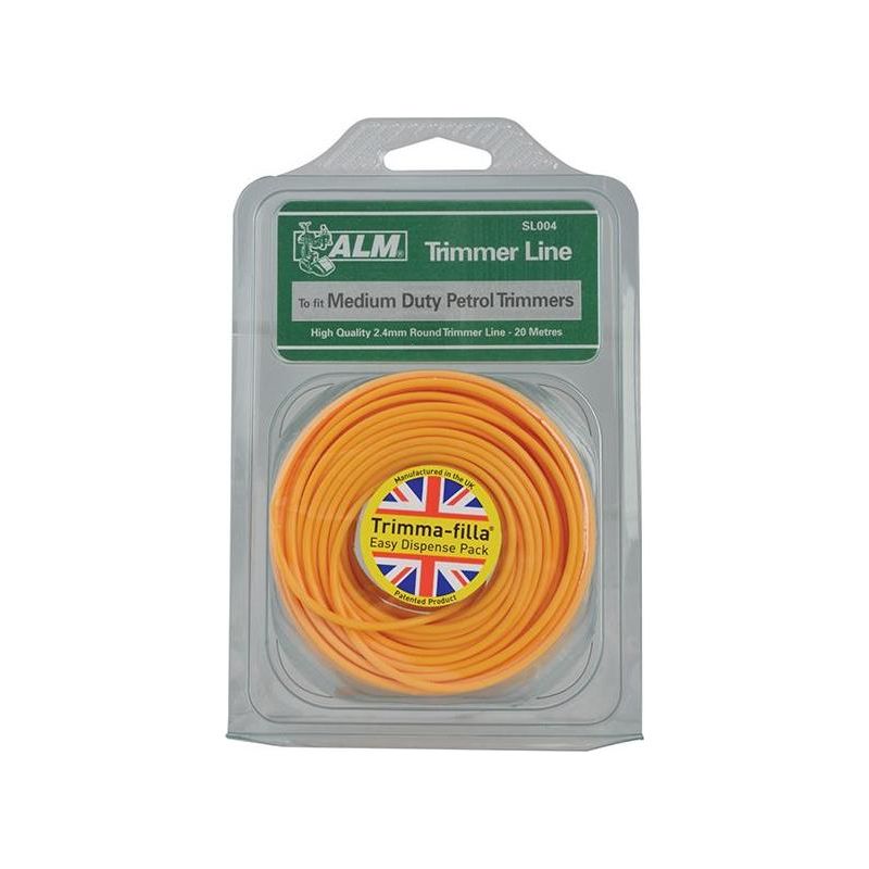Alm Manufacturing SL004 Medium-Duty Petrol Trimmer Line 2.4mm x 20m ALM Manufacturing - RockBottom Northampton 