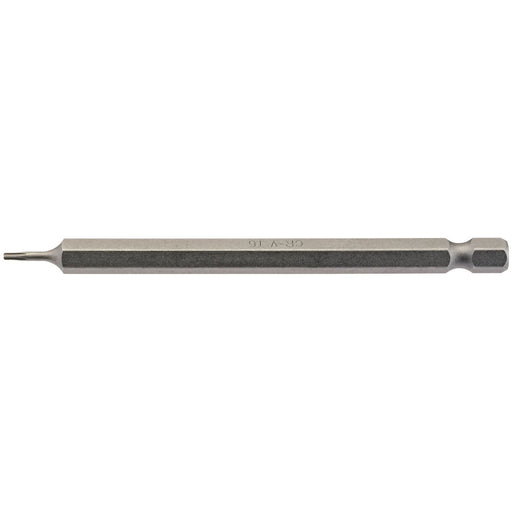 Draper 66905 Draper TX-STAR® Insert Bit, 1/4" Hex, 100mm Long, T6 (Pack of 1)