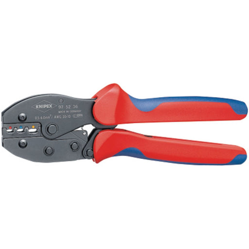 Draper 87801 KNIPEX 97 52 36 SB PreciForce® Crimping Pliers, 0.5  6.0 mm&sup2; Capacity, 220mm