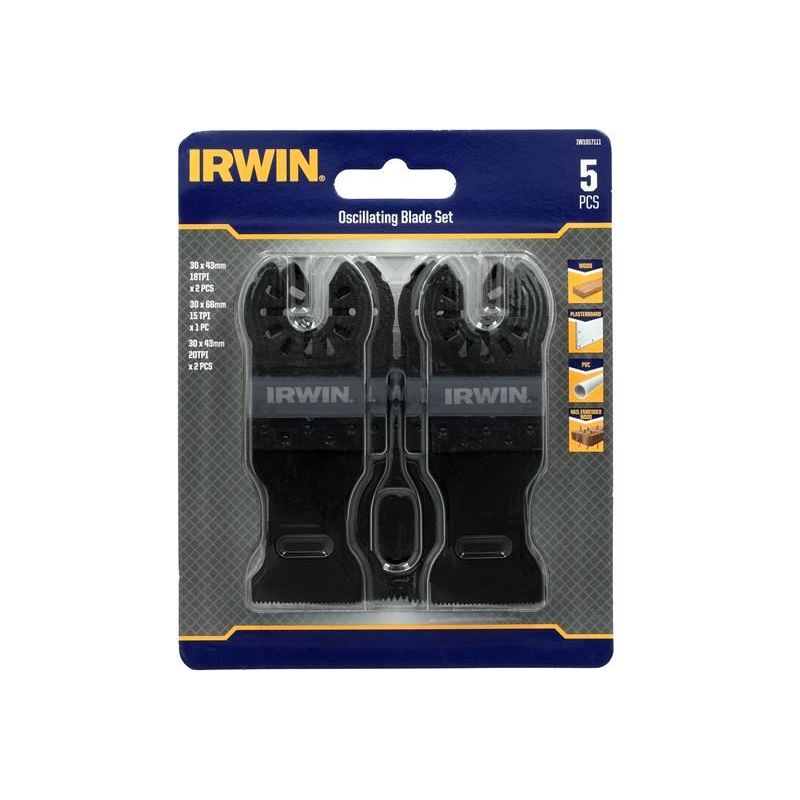 Irwin® IW1017111 Oscillating Blade Set, 5 Piece IRWIN® - RockBottom Northampton