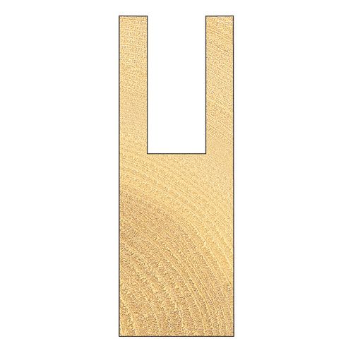 3/85X1/2TC - Two flute cutter 12.7mm diameter