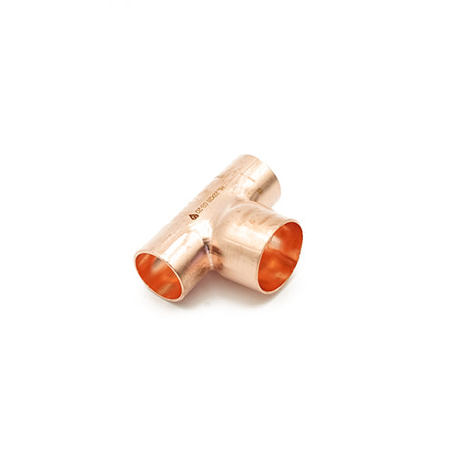 Prima Plus endfeed reduced tee 22 x 22 x 28mm