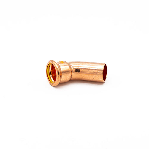 PrimaPress Pressfit GAS 45 deg Obtuse Street  Elbow 28mm