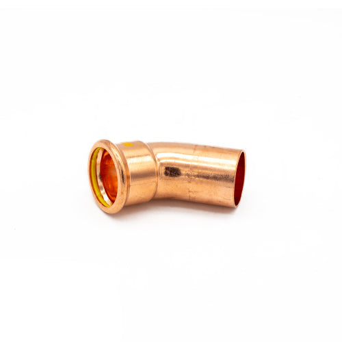 PrimaPress Pressfit GAS 45 deg Obtuse Street  Elbow 42mm