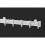 Harrison Drape Standard Drape Curtain Track 270cm White